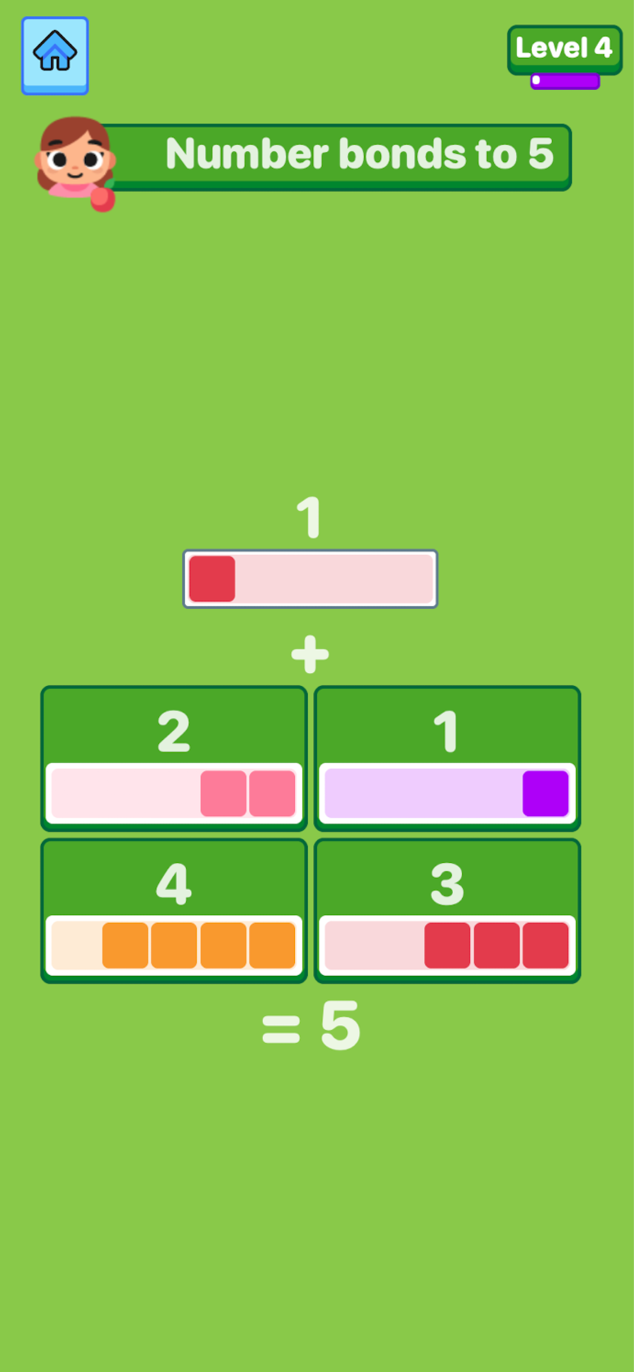 Number Bonds screenshot